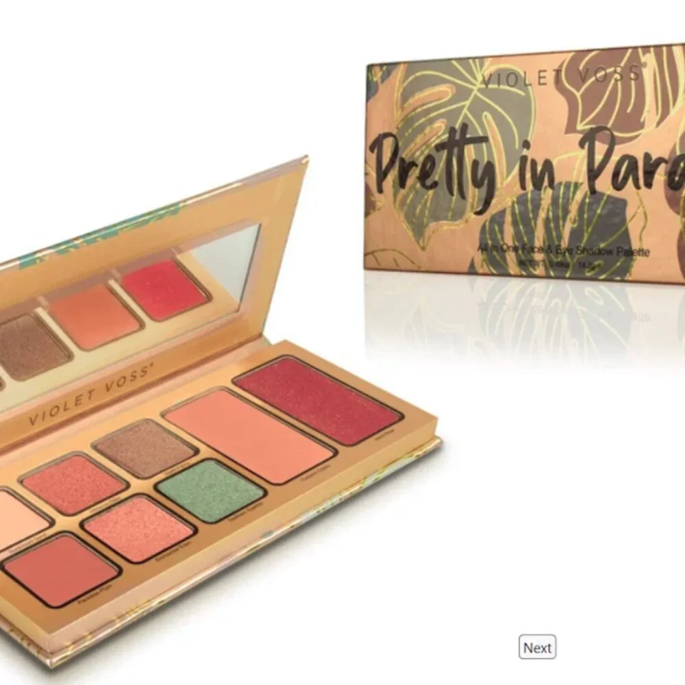 Violet Voss Cosmetics - Pretty in Paradise Face & Shadow Palette - NEW!!